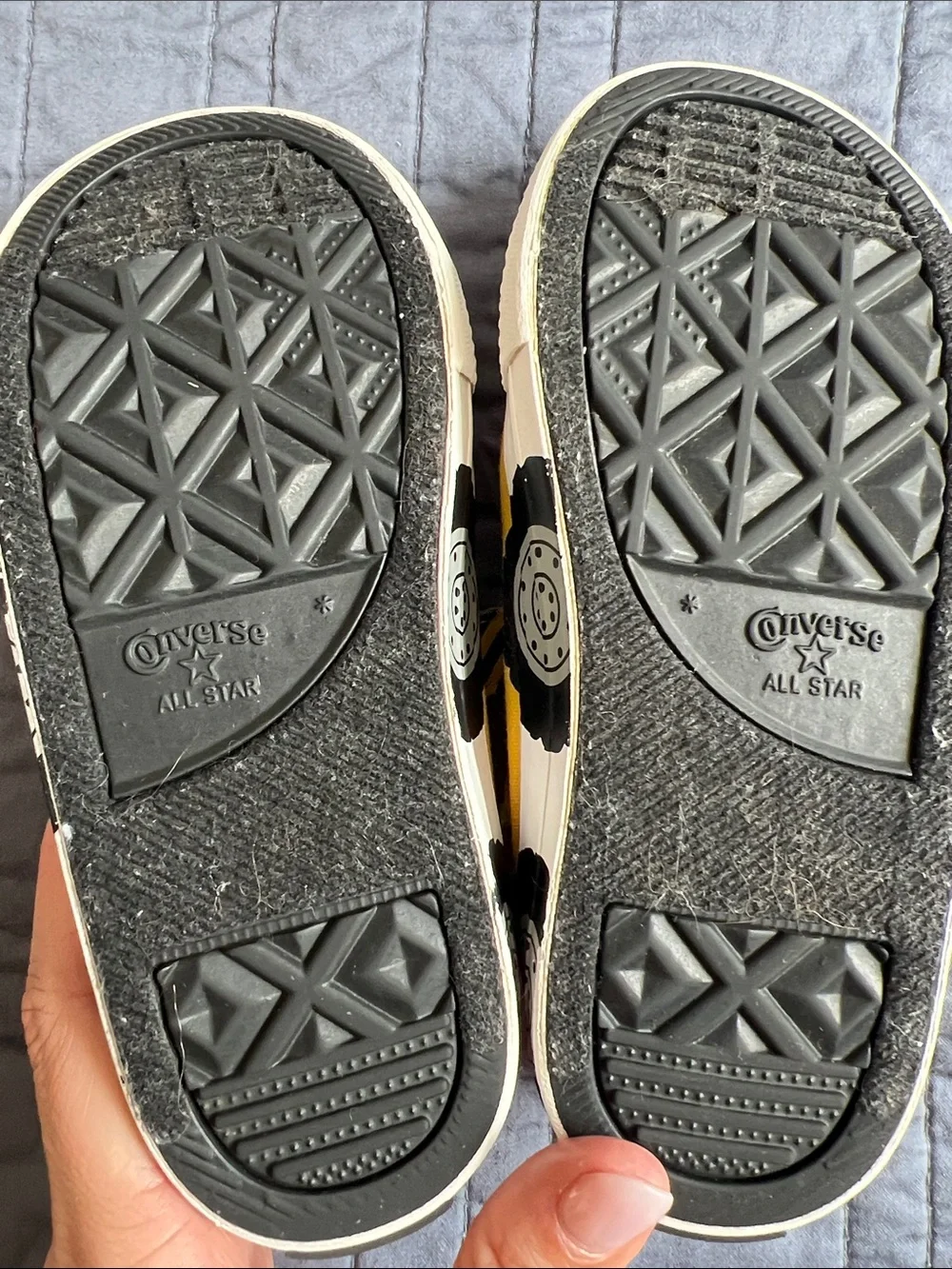 Converse yellow construction